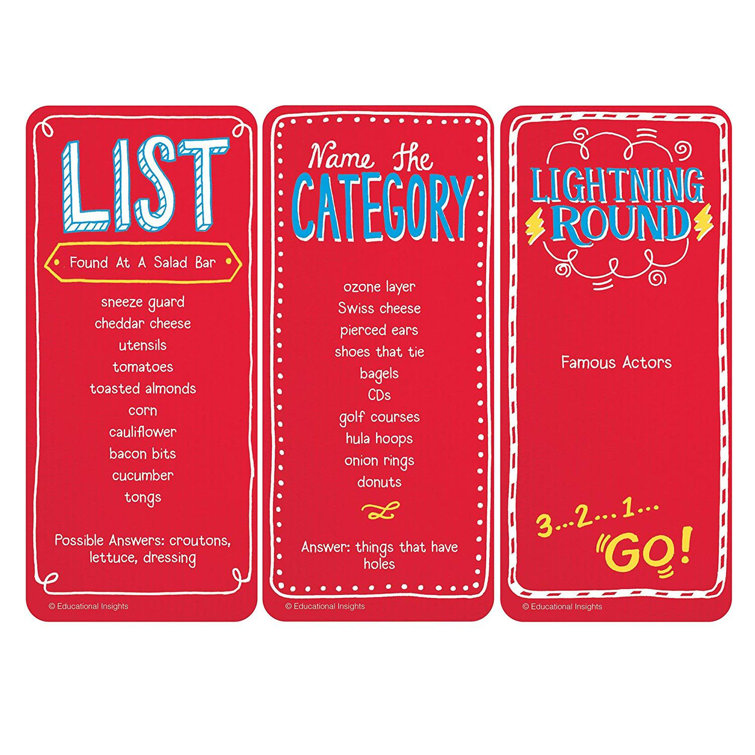 Educational Insights Read My List Game Wayfair